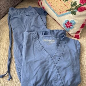 Grey's Anatomy Light Blue Scrub Ensemble